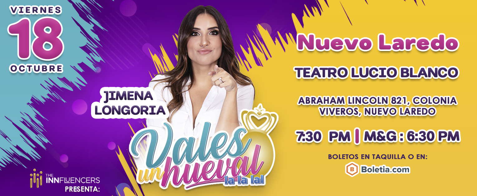 Compra boletos para Jimena Longoria /
