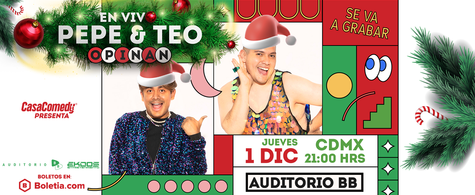 Compra boletos para MEET&GREET PEPE Y TEO OPINAN - Boletia