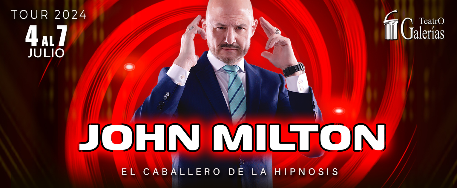 Compra boletos para John Milton Boletia