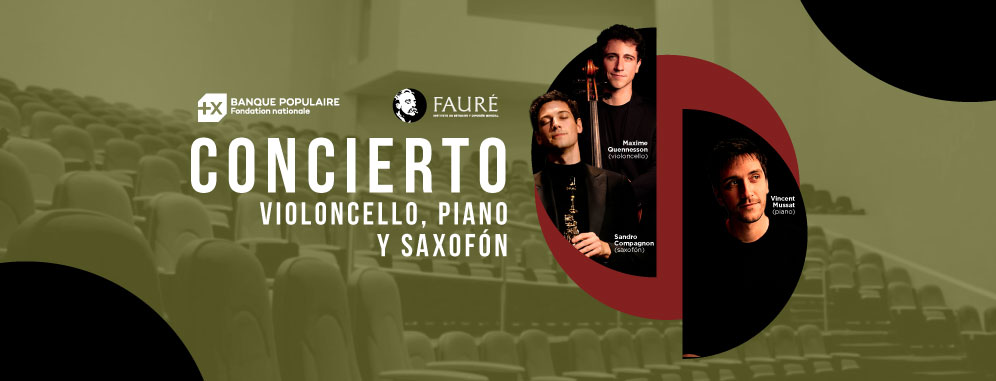 Concierto Violoncello, Piano y Saxofón