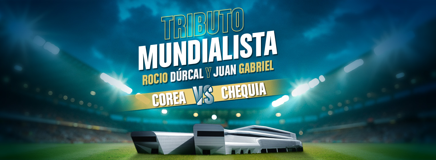 Tributo mundialista Rocio Dúrcal y Juan Gabriel