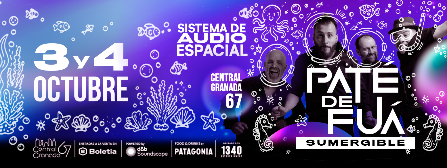 PATE DE FUA sumergible en CDMX — Música · Ciudad de México