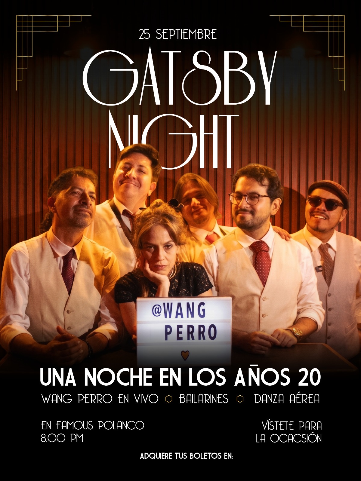 Jazz en Polanco- GATSBY NIGHT