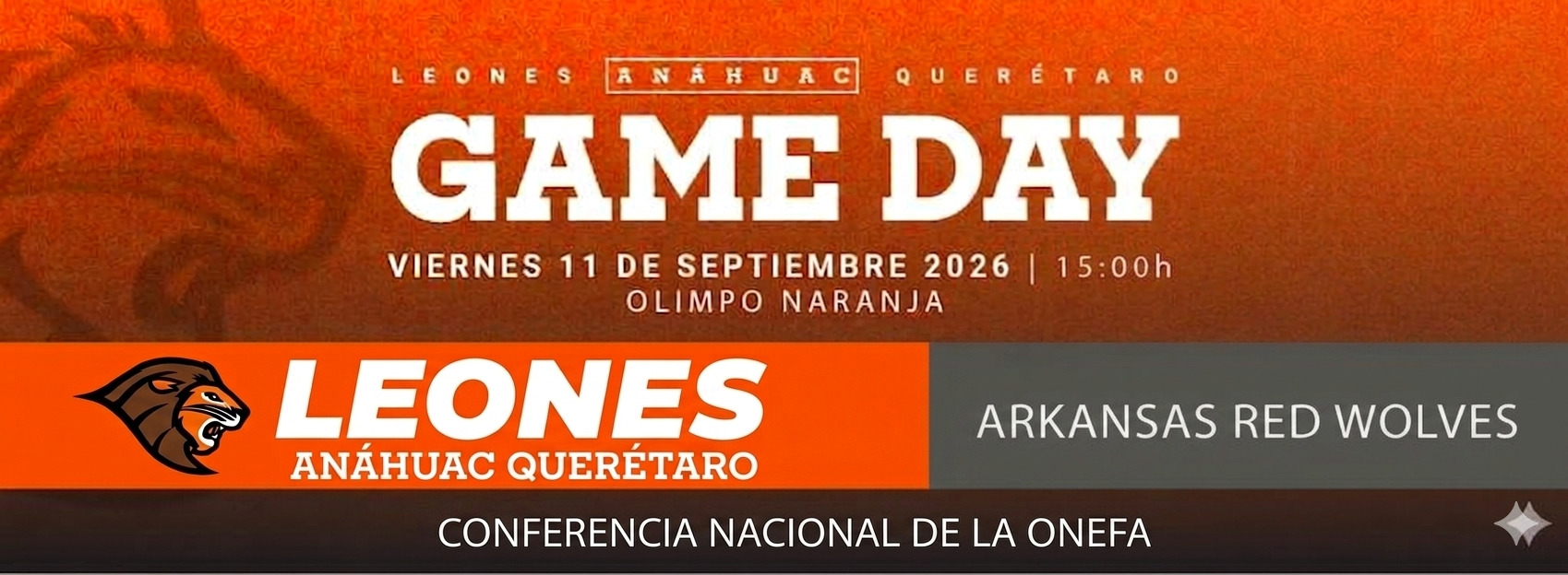 Leones Anáhuac Qro FBA vs Arkansas Red Wolves