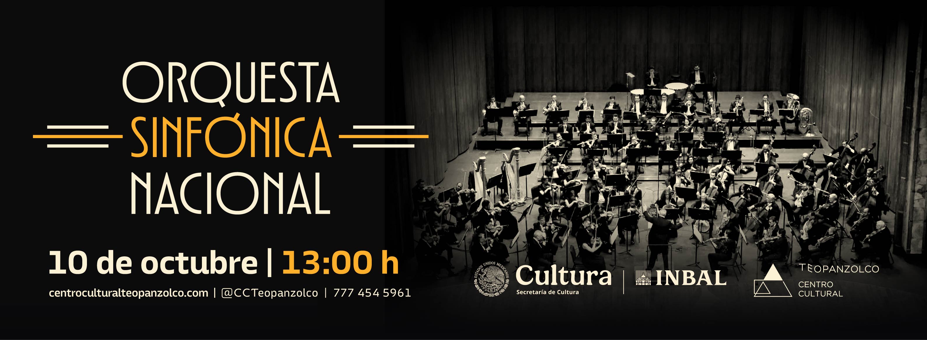 Concierto de la Orquesta Sinfónica Nacional