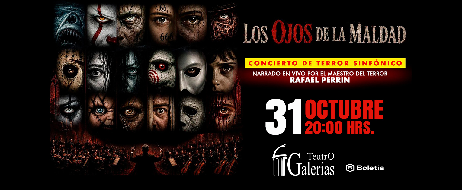 Los Ojos de la Maldad - Concierto de Terror Sinfoníco 