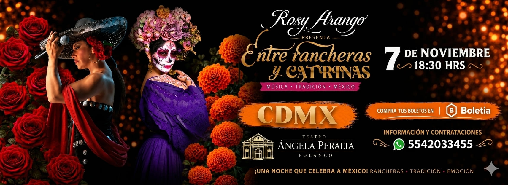 Rosy Arango presenta: Entre Rancheras y Catrinas