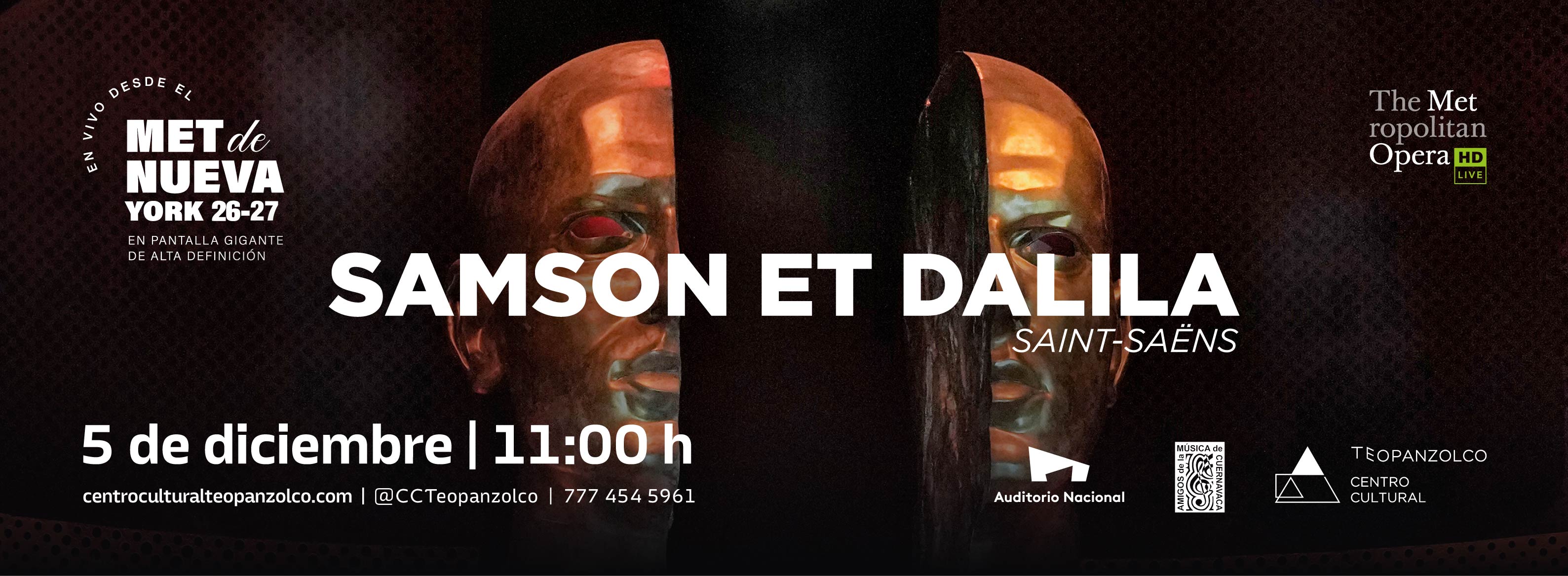 MET de Nueva York: Samson et Dalila de Camille Saint-Saëns