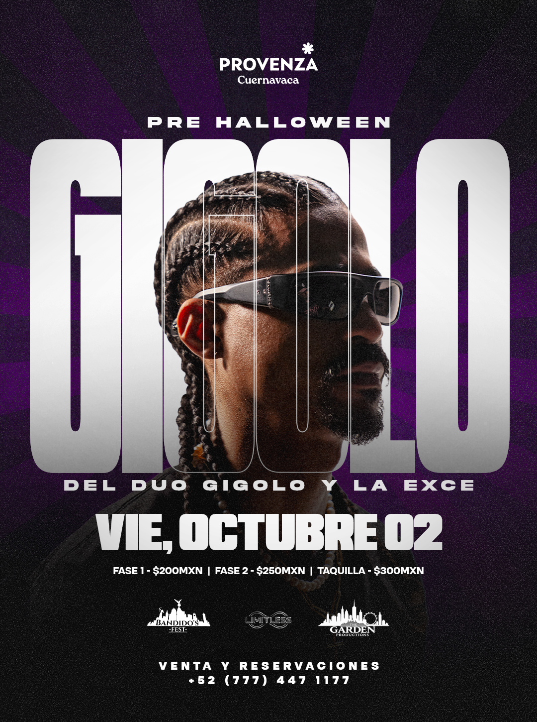 GIGOLO PRE-HALLOWEN 