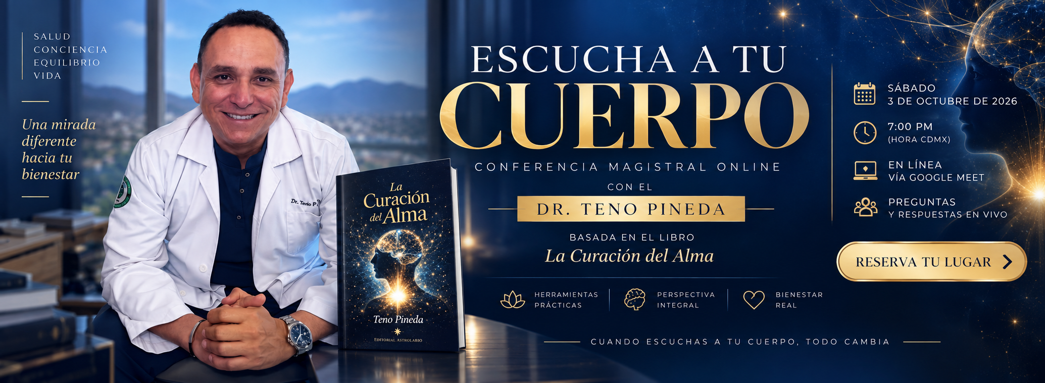 Escucha a tu Cuerpo Conferencia Magistral Online 