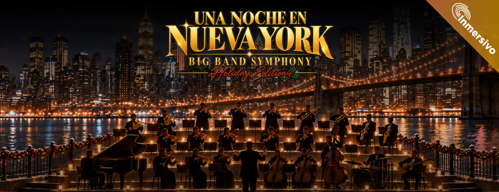 Flyer de Una Noche En Nueva York | Big Band Symphony