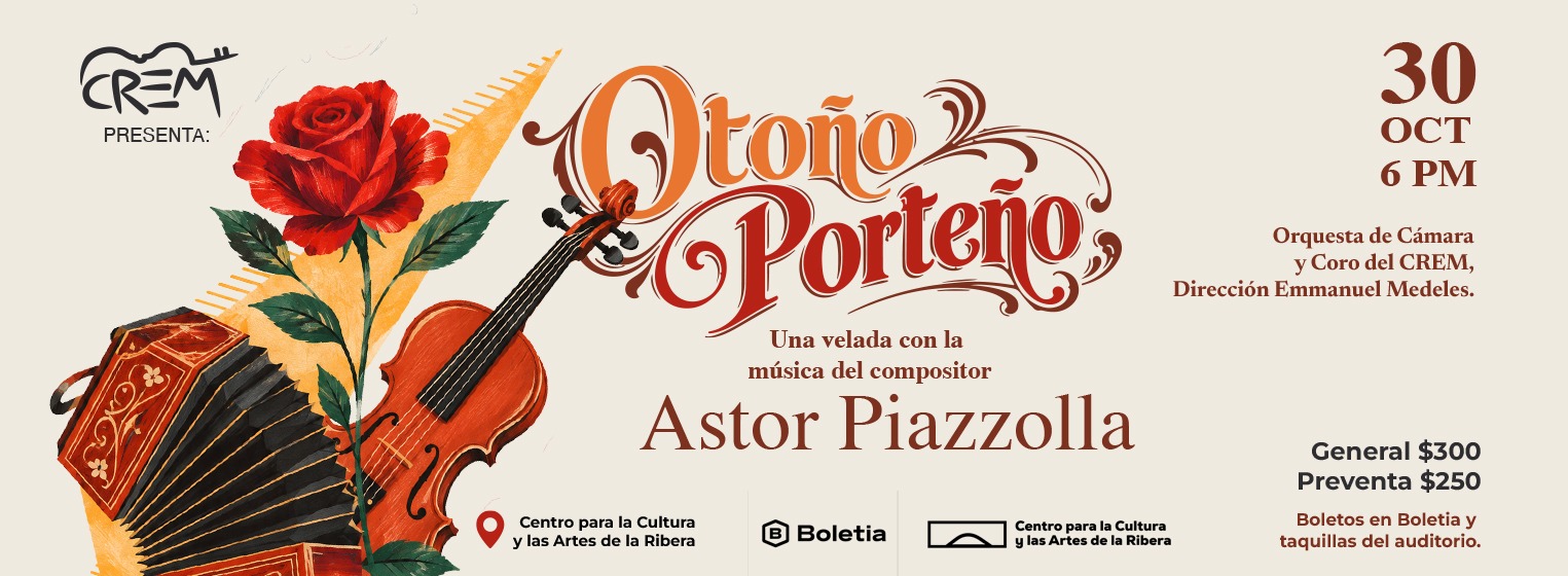 OTOÑO PORTEÑO GALA DE ASTOR PIAZZOLLA CREM