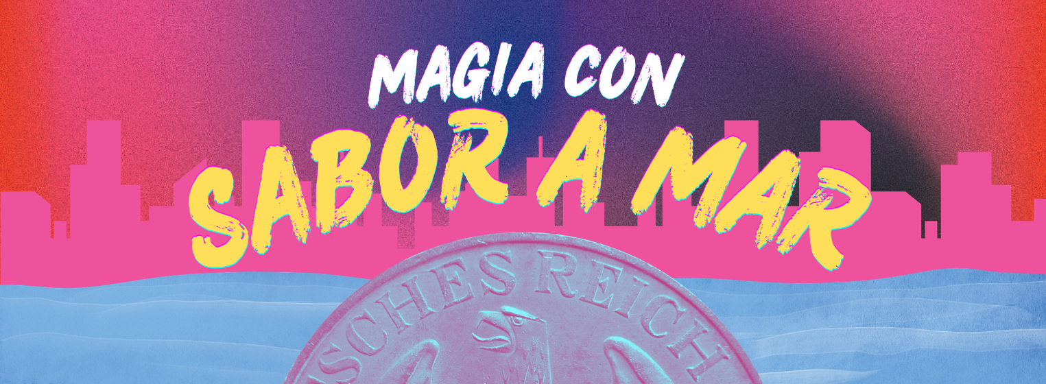 Flyer de Magia con Sabor a Mar