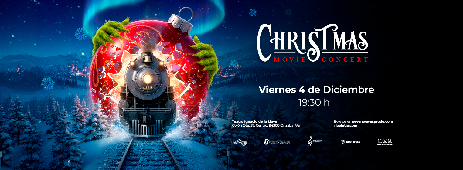 Flyer de Christmas Movie Concert