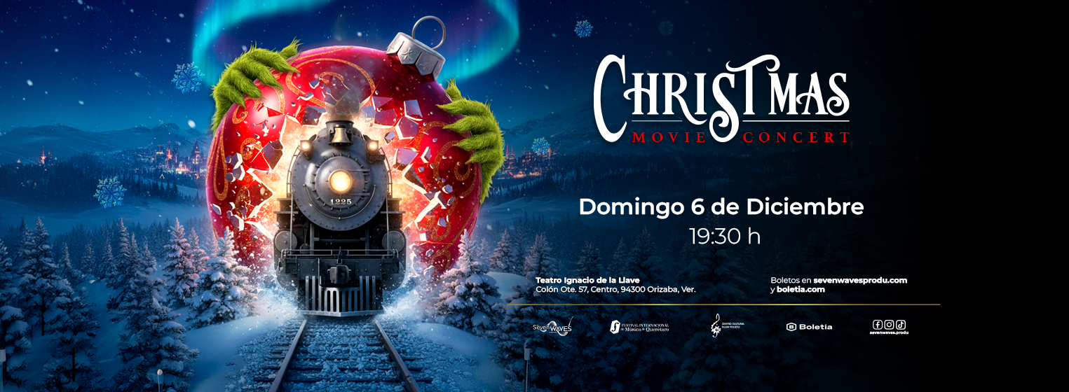 Flyer de Christmas Movie Concert