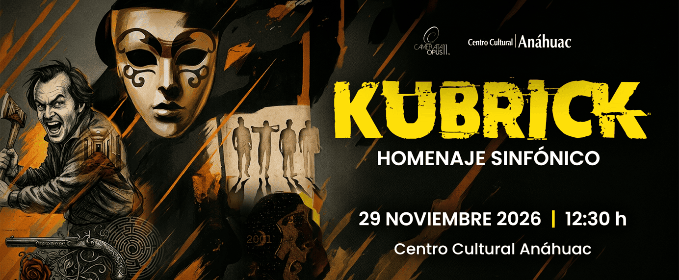 Flyer de Kubrick: Homenaje sinfónico