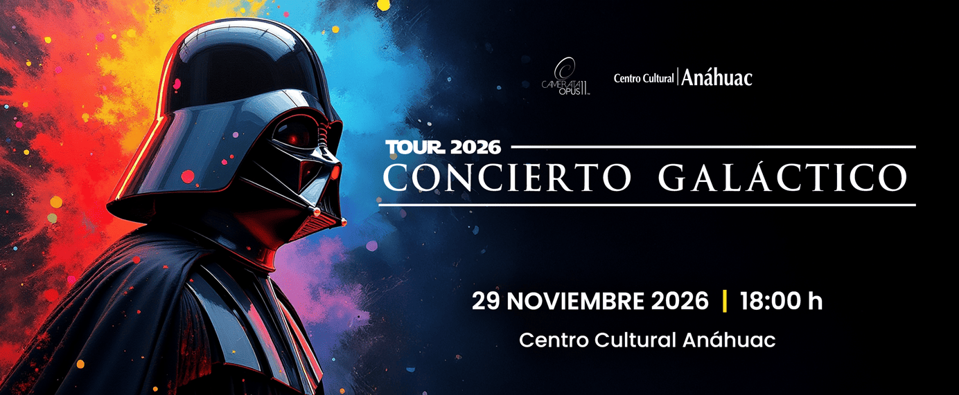 Flyer de Concierto Galáctico