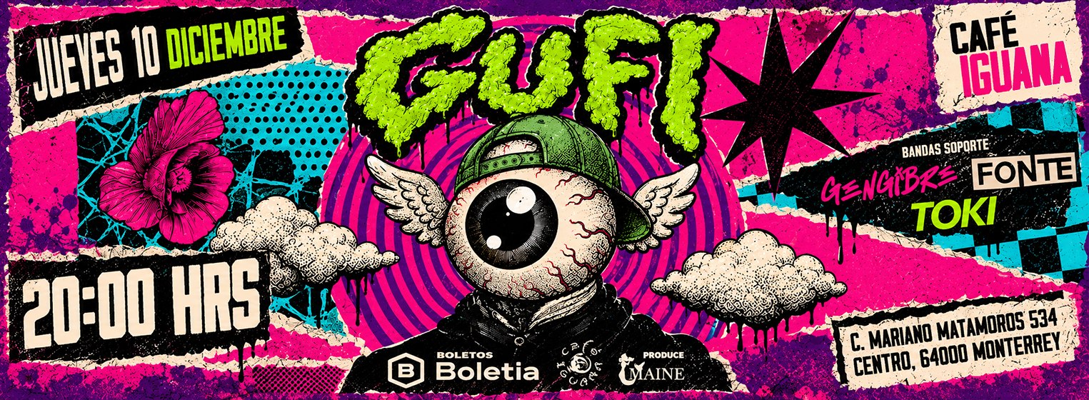 Flyer de GUFI en Monterrey