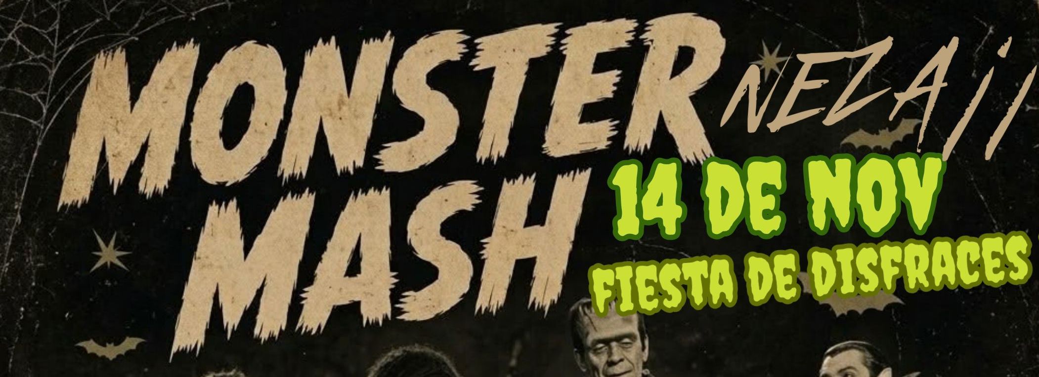 Flyer de MONSTER MASH NEZA