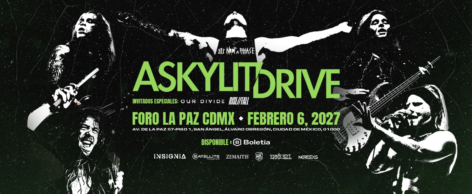 Flyer de A Skylit Drive en CDMX