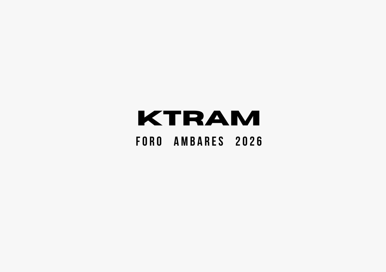 Flyer de KTRAM LIVE AT FORO AMBARES