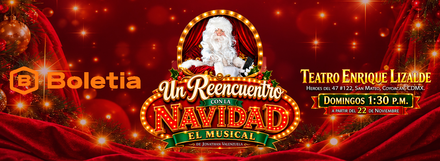 Flyer de Un Reencuentro con la Navidad
