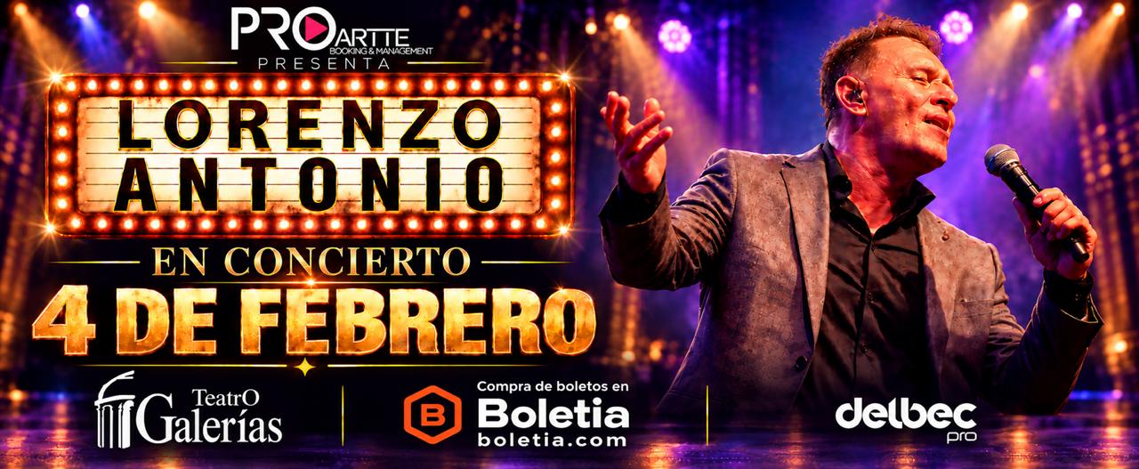 Flyer de Lorenzo Antonio