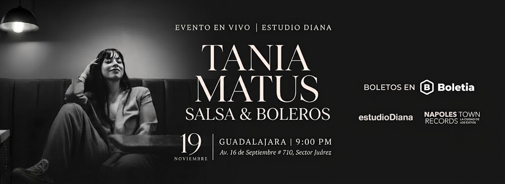 Flyer de Tania Matus