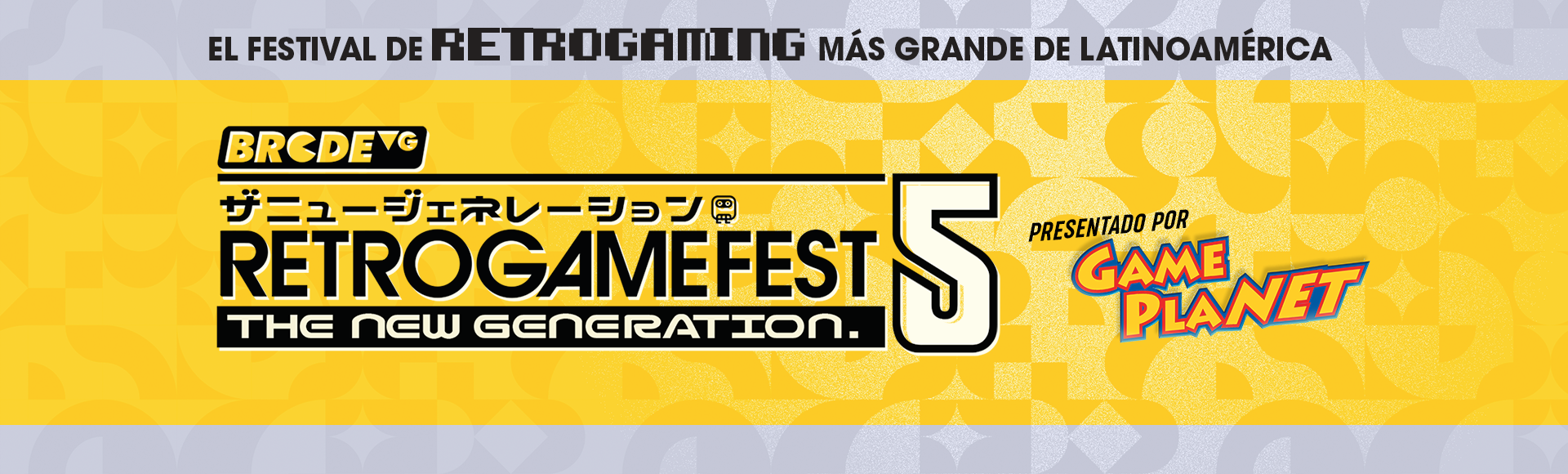 Flyer de BRCDEvg RETRO GAME FEST 5