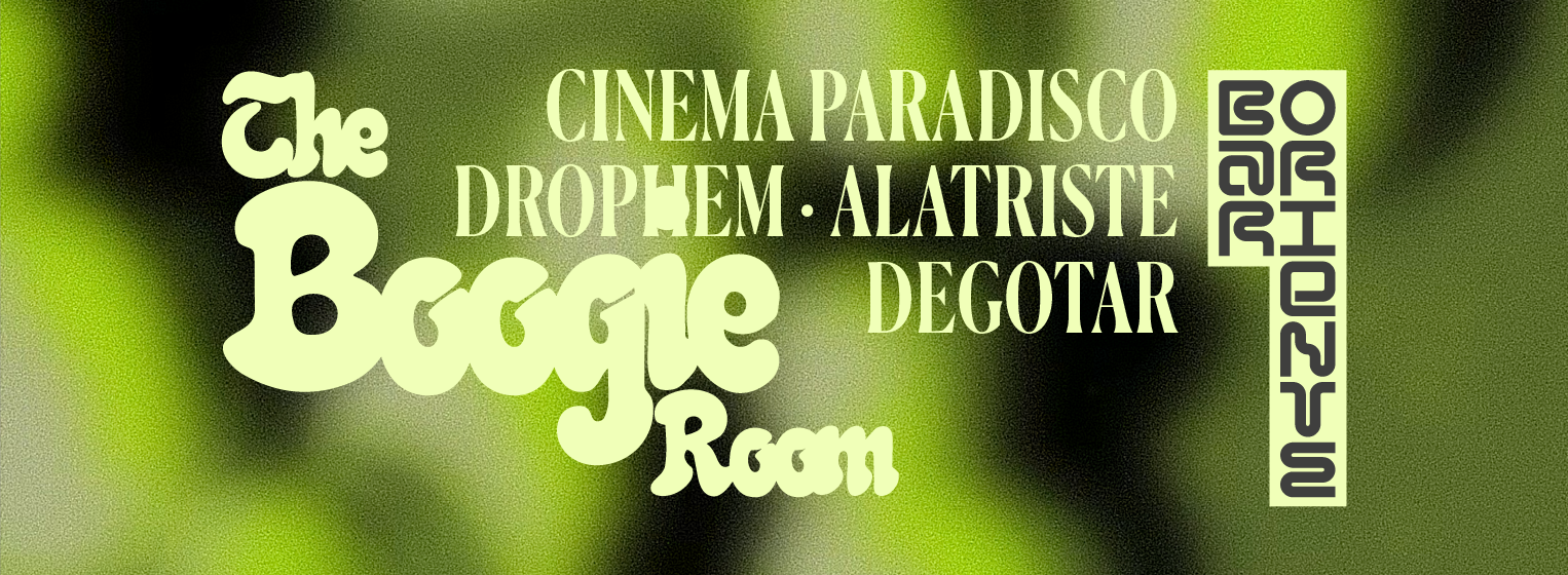 Flyer de The Boogie Room