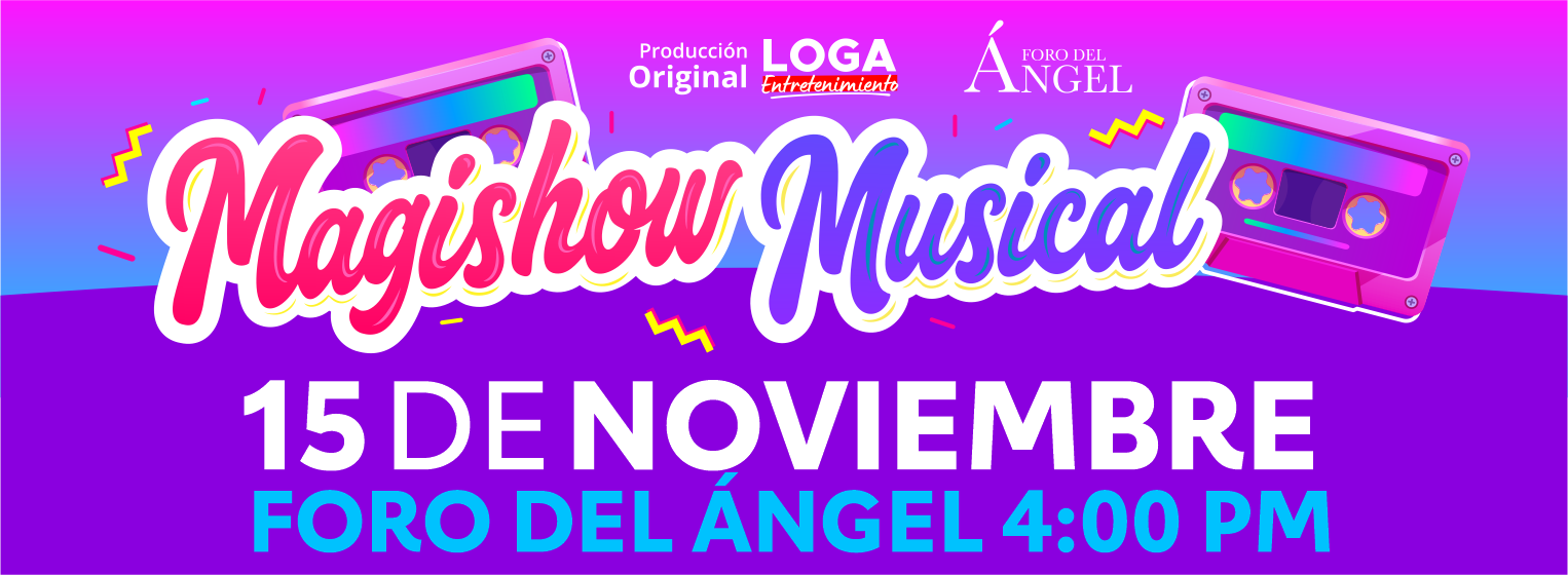 Flyer de Magishow Musical en Guadalajara