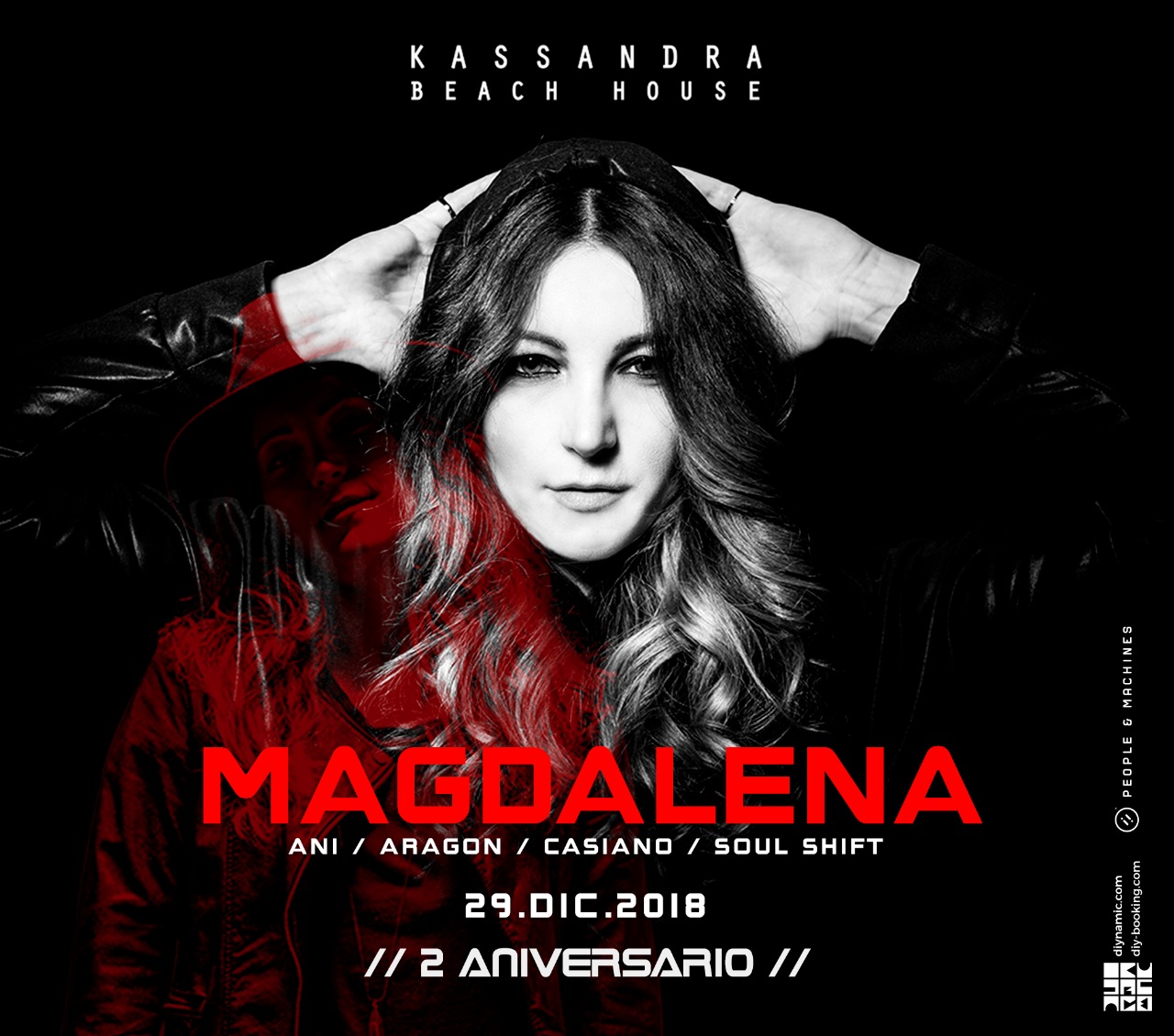 Compra boletos para Magdalena en Kassandra Acapulco 2 Aniversario Boletia