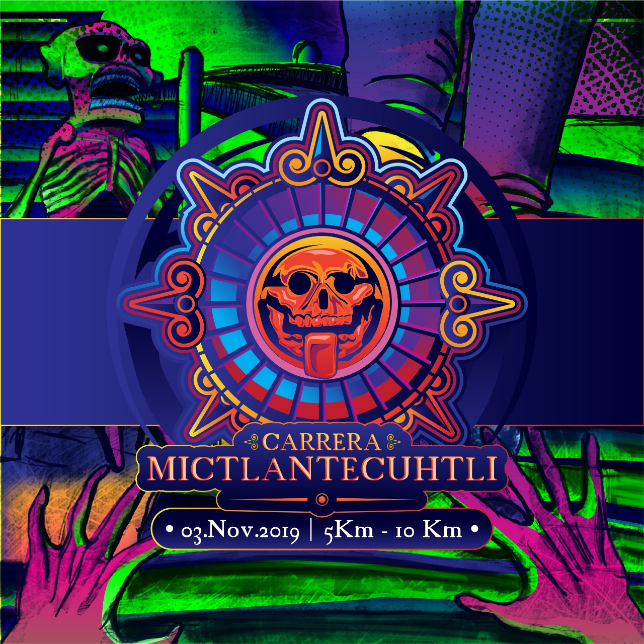 Compra boletos para Carrera Mictlantecuhtli Teotihuacan 