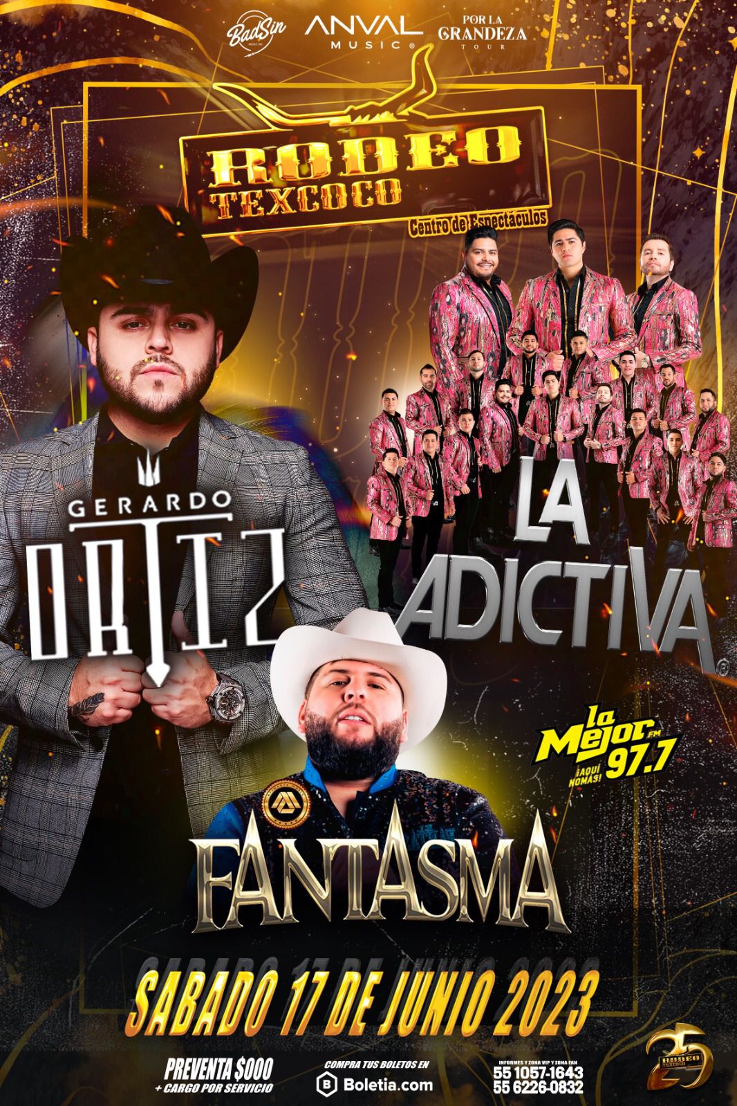 Compra boletos para POR LA GRANDEZA EN RODEO TEXCOCO Boletia