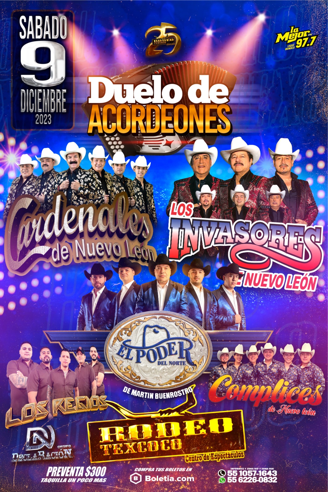 Duelo De Acordeones En La Boom Columbus, OH Zamora Live!